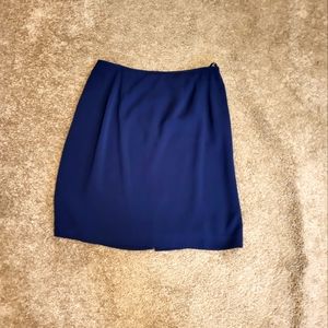 Charter Club Navy Blue Mini Skirt. Size 14.